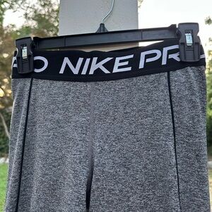 Nike Pro Dri-FIT Leggings in Black and Gray